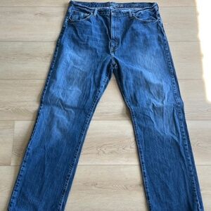Cremieux Jeans Mens Relaxed Fit - Denim Washed